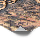 Slapnir, met acht poten, van Odin Poster (Hoek)