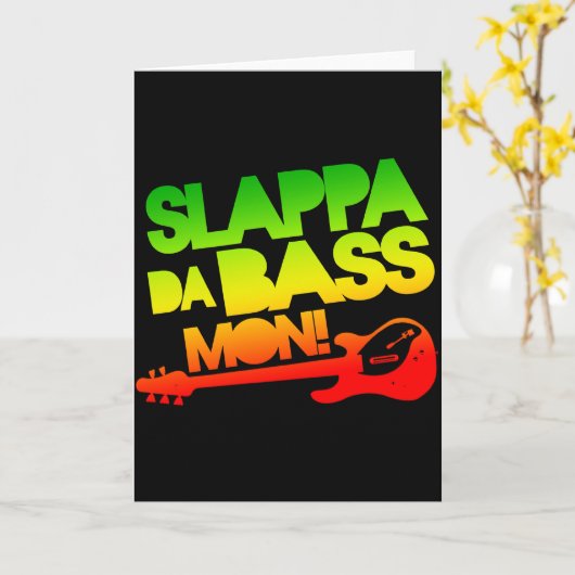 Slappa DA BasMon! Kaart (Gele Bloem)