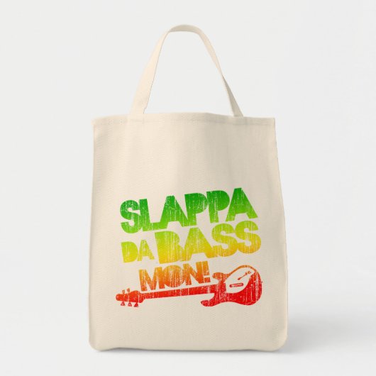 Slappa Da Bass Mon! Tote Bag (Voorkant)