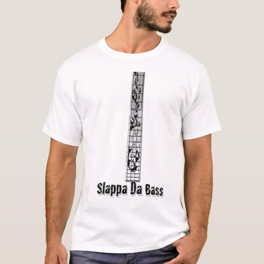 slappa da bass t-shirt (Voorkant)