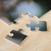 Slappanda-beer op een boom legpuzzel (Zijkant)