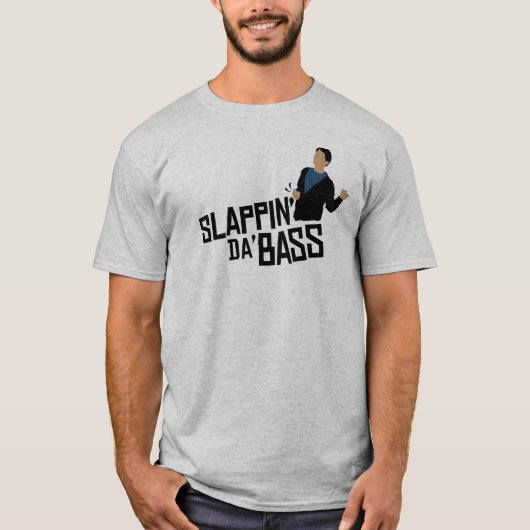 slappe bas t-shirt (Voorkant)