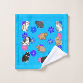 Slappe oren konijnen bad handdoek (Wasdoekje)