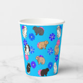 Slappe oren konijnen papieren bekers (Achterkant)