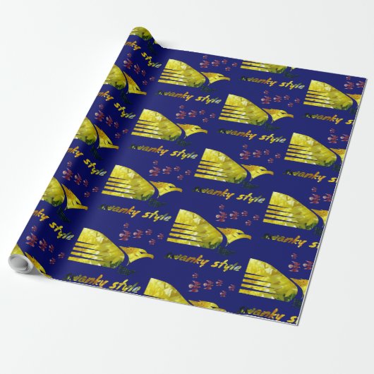slappe stijl cadeaupapier (Uitgerold)