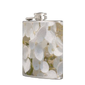 slappe, witte bloemen heupfles (Links)