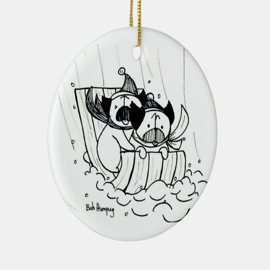 Slappen Keramisch Ornament (Rechts)