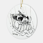 Slappen Keramisch Ornament (Links)