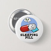 Slappil Funny Medicine Pun Ronde Button 5,7 Cm (Voorkant /achterkant)