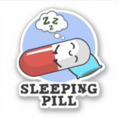 Slappil Funny Medicine Pun Sticker (Voorkant)