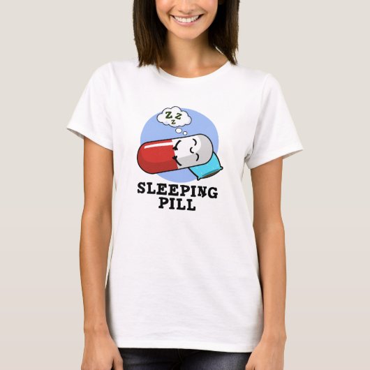 Slappil Funny Medicine Pun T-shirt (Voorkant)