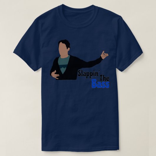 Slappin the bass t-shirt (Design voorkant)
