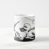 Slappolair Beer met T-Rex Koffiemok (Center)