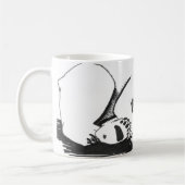 Slappolair Beer met T-Rex Koffiemok (Links)