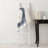 Slappolair beer, waterverf kunst sherpa deken (In situ)