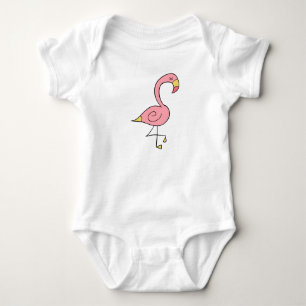 Slaproze flamingo romper