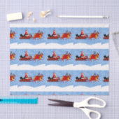 Slaptingspapier voor de kerstman tissuepapier (Craft)