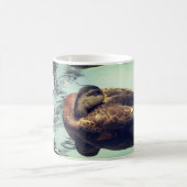 Slapy Duck heeft nu koffie nodig Koffiemok (Center)