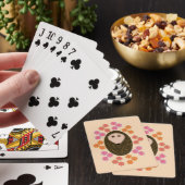 Slapy-egel- en -drumspellen pokerkaarten (Insitu)