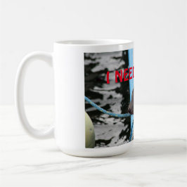 Slapy Galapagos Zee Lion heeft koffie nodig! Koffiemok