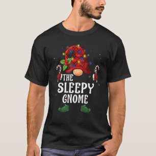 Slapy Gnome Buffalo Play Matching Family Christm T-shirt