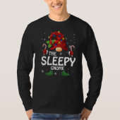 Slapy Gnome Matching Family-kerstfeest T-shirt (Voorkant)