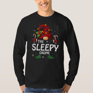 Slapy Gnome Matching Family-kerstfeest T-shirt