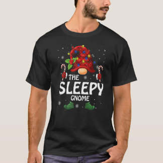 Slapy Gnome Matching Family-kerstfeest T-shirt