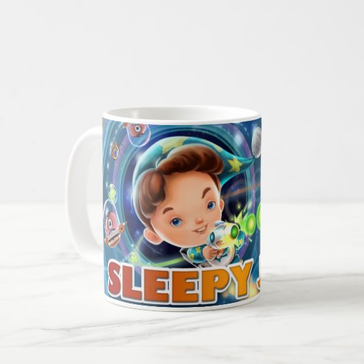 Slapy Jack Feature Afbeelding Mok (Voorkant links)