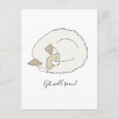 Slapy Kitten krijgen snel weer goed Briefkaart (Voorkant)