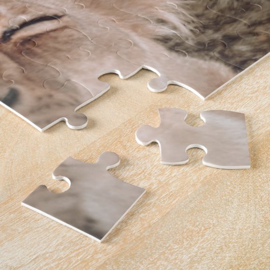 Slapy Lions Puzzle Legpuzzel (Zijkant)