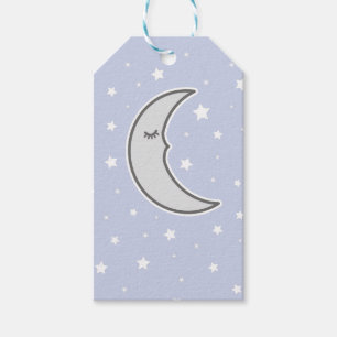 Slapy Moon Baby shower-cadeau label Cadeaulabel