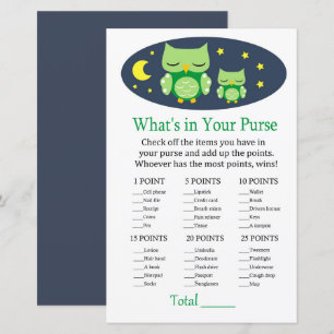 Slapy owl Wat zit er in je paarse baby shower?