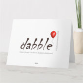 Slapy Party Polar Beer Birthday Kaart (Achterkant)