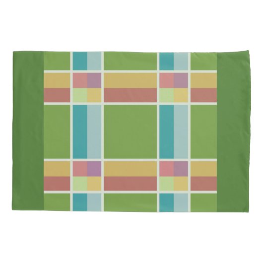 Slapy Squares Kussensloop (Achterkant)