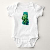 Slapytime Cthulhu Baby Creeper Romper (Voorkant)