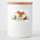 Slasa behoudt het Jar Label Voedselcontainer Etiket (Voorkant)