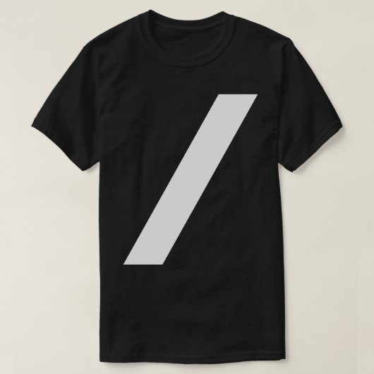 slash-ontwerp t-shirt (Design voorkant)