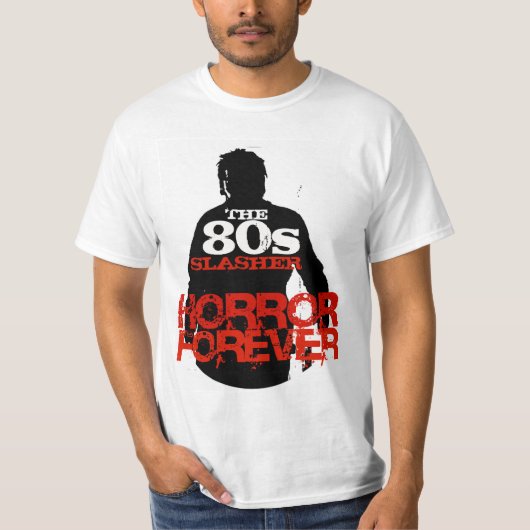 Slasher 80s t-shirt (Voorkant)