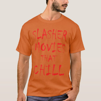 Slasher Filmschattige Horrorfilm Film Fan Mannen  T-shirt