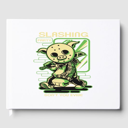 SLASHING PARTIJ DON'T U OOIT GASTENBOEK (Voorkant)