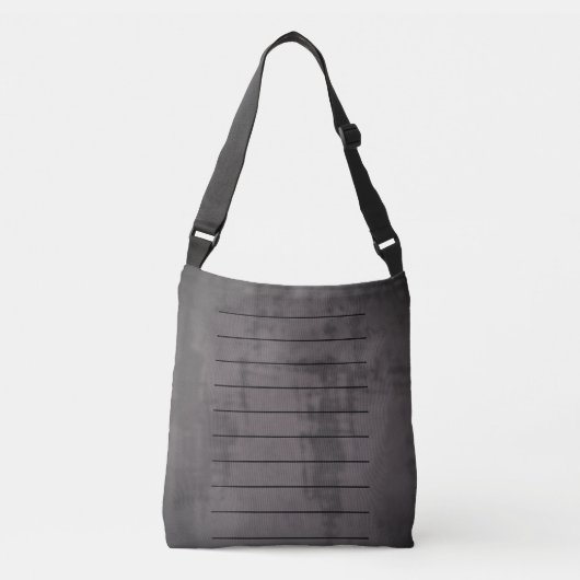 Slate Abstract Tote Crossbody by Detailsavvy Crossbody Tas (Voorkant)