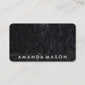 Slate Black Rock | Interne ontwerper Visitekaartje (Voorkant)