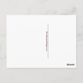 Slate Blue Brown Sari Mosaic Pattern Art Briefkaart (Achterkant)