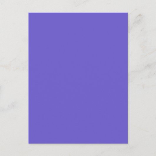 Slate Blue Custom Announcement Briefkaart (Voorkant)