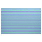 Slate Blue en Aquamarine Stripes/Lines Pattern Stof (Yard (91,4 cm))