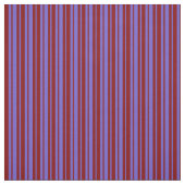 Slate Blue en Maroon Stripes Pattern Stof (Swatch)