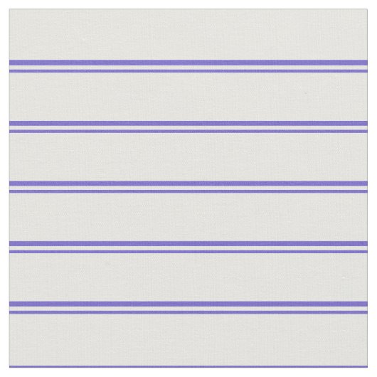 Slate Blue en White Striped Pattern Stof (Close Up)