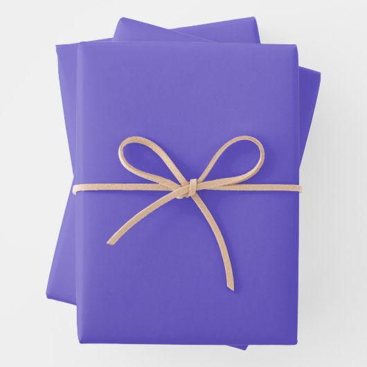 Slate Blue Gift Wrapping Paper Set – Customizable (In situ)