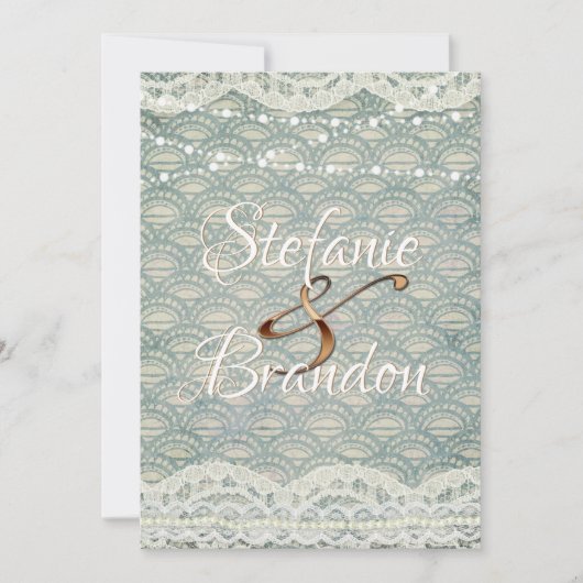 Slate Blue Lace Kaart (Voorkant)